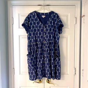 Navy Summer Dress (L/XL)